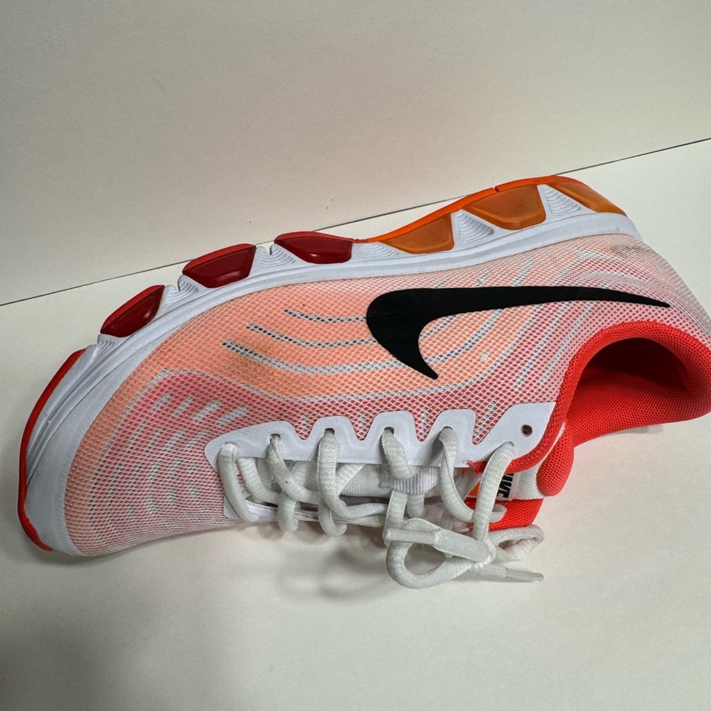 Nike Women's Athletic Shoes - Orange and White - Picture 11 of 13